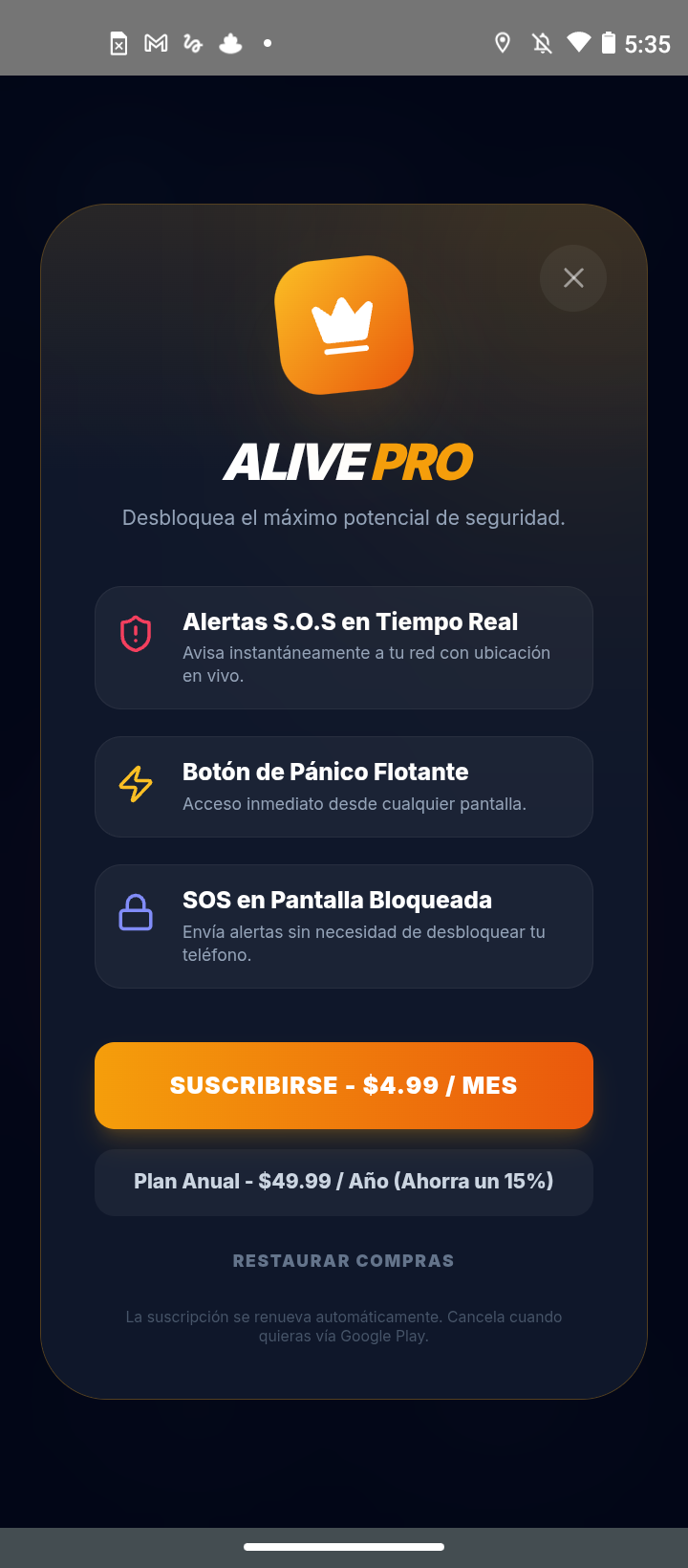 Suscripción PRO